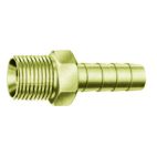 Brass Fitting, 1/4" thread, 3/8" I.D.