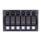 Weather Resistant 6 Switch Panel