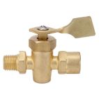 Shut Off Valve, 2 Way FNPT 1/4" or 6.4mm