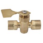 Shut Off Valve, 2 way 1/4" (6.4mm) FNPT