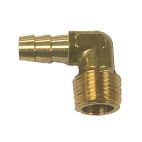 Fuel Elbow, 90°, 3/8" barb/NPT
