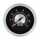 Tach 7K, Black Sterling, 3"