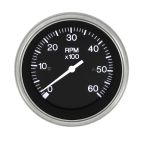 Tach 6K, Heavy Duty Nylon 3"