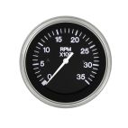 Tach 3.5K, Heavy Duty Nylon 3"