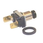 Compact Push Button Switch - Black
