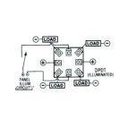 Toggle Switch, On-Off-On DPDT, 20A