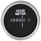 Hourmeter, Heavy Duty 2" 12-24VDC