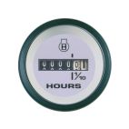 Hourmeter, Driftwood, 12-24V, 2"