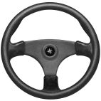 Steering Wheel Stealth 14" 3SD Black
