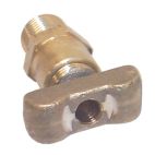 Drain Tap, 1/4" NPT or 6.4mm, Brass