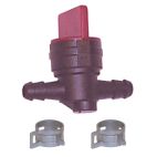 Fuel Shut Off Valve, universal, 1/4"