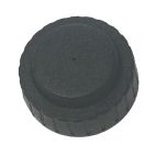 Fuel Cap, 1 7/8" Black plastic