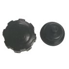 Fuel Cap, 2" Black plastic