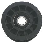 Flat Idler Pulley, I.D. .66", O.D. 3.5"