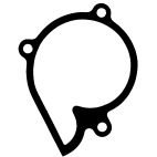 Circulation Pump Gasket, Volvo Penta