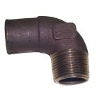 Hose Fitting 90°, 1" NPT x 1 1/2"
