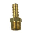 Hose Barb, 3/8" with 3/8" NPT