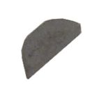 Woodruff Key, #61 Half Moon