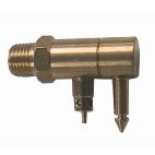 Tank Connector, 1/4", Brass