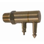 Tank Connector, Brass, 1/4" NPT