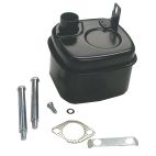 Muffler, For 10-12.5HP horizontal