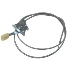 Throttle Cable, 55.5"L