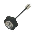 Fuel Cap, 2.25" Black plastic