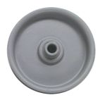 Flat Idler Pulley w/ Flange