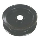 Flat Idler Pulley, I.D. 3/8", O.D. 4"