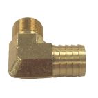 Hose Fitting, Brass, 3/4" - 14 NPT x 1"