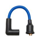 7" Spark Plug Wire, 1-90°/1-0° boots
