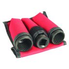 Sockets 1/2 in. Drive Impact Metric 19 mm And 13/16 in.; 21 mm Socket; 7/8 in. And 1 in. Socket And 3 in. Extension 12 Fluted Black