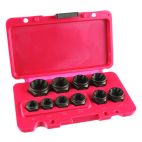 Sockets 3/8 in. Drive 3/8 in. - 3/4 in. and 9 mm - 19 mm Black