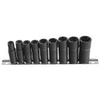 Sockets 3/8 in. Drive Metric 10 mm, 11 mm, 12 mm, 13 mm, 14 mm, 15 mm, 16 mm, 17 mm, 19 mm Black
