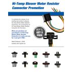 High Temp Blower Motor Connector Assortment