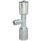 A/C Hose End / Straight Splicer w/ R134a Service Port