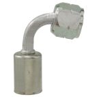 A/C Hose End / 90 Female Dual O-Ring / Metric