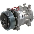 A/C Compressor w/ Clutch - New