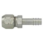 A/C Hose End / Straight Compression Fitting / Metal to Rubber