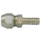 A/C Hose End / Straight Compression Fitting / Metal to Rubber