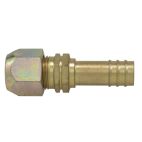 A/C Hose End / Straight Compression Fitting / Metal to Rubber