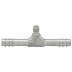 A/C Hose End / Straight Splicer w/ R12 Service Port