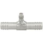 A/C Hose End / Straight Splicer w/ R12 Service Port