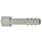 A/C Hose End / Barb 3 Outer / Weld-On