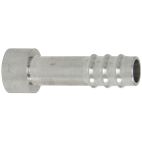 A/C Hose End / Barb 3 Outer / Weld-On
