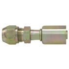 A/C Hose End / Straight Compression Fitting / Metal to Rubber