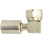 A/C Compressor Fitting Adapter 90Âª Tube O-Ring Fitting For Sanden/Diesel Kiki Comp.
