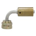 A/C Hose End / 90 Female O-Ring / Metric