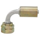 A/C Hose End / 90 Female O-Ring / Metric