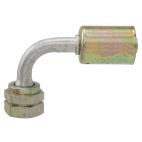 A/C Hose End / 90 Female O-Ring / Metric